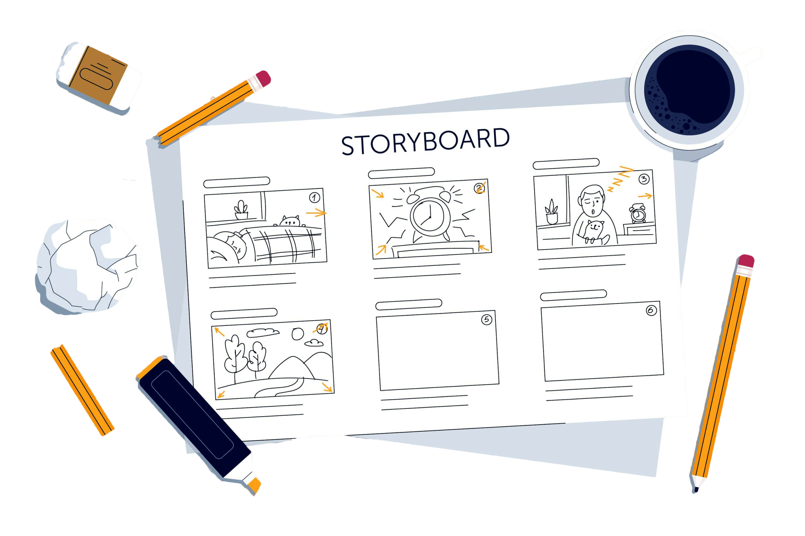 Storyboard image copy scaled